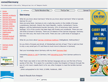 Tablet Screenshot of come2germany.net